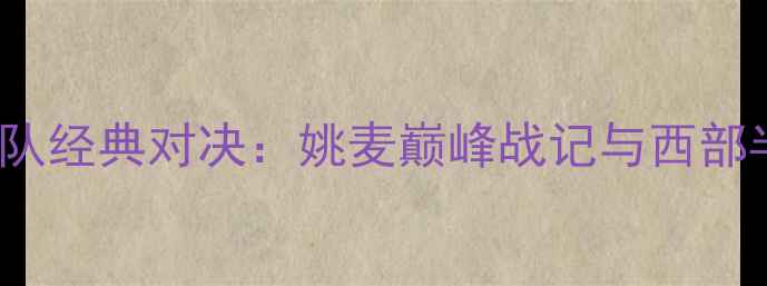 图片 2008火箭队vs勇士队经典对决：姚麦巅峰战记与西部半决赛历史性碰撞1