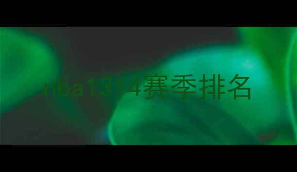 图片 nba1314赛季排名
