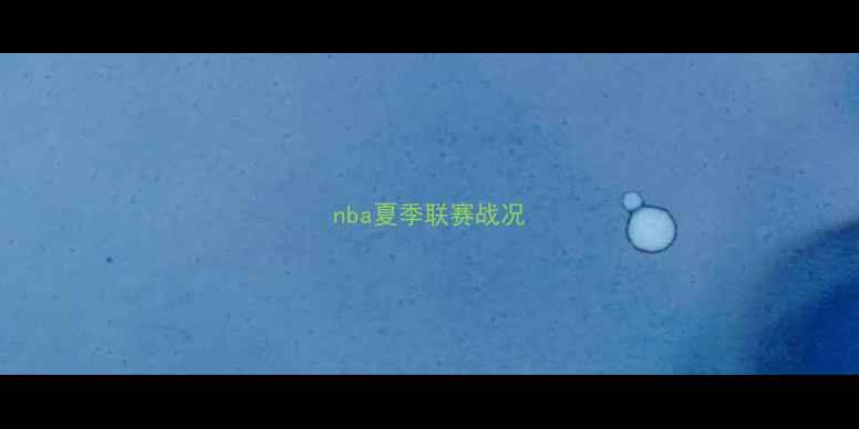 图片 nba夏季联赛战况
