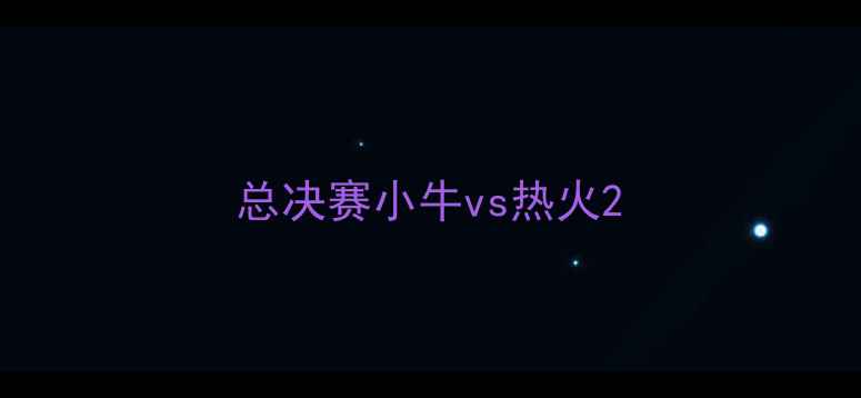 图片 总决赛小牛vs热火2