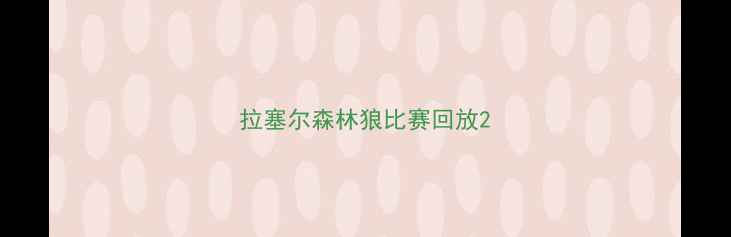 图片 拉塞尔森林狼比赛回放2